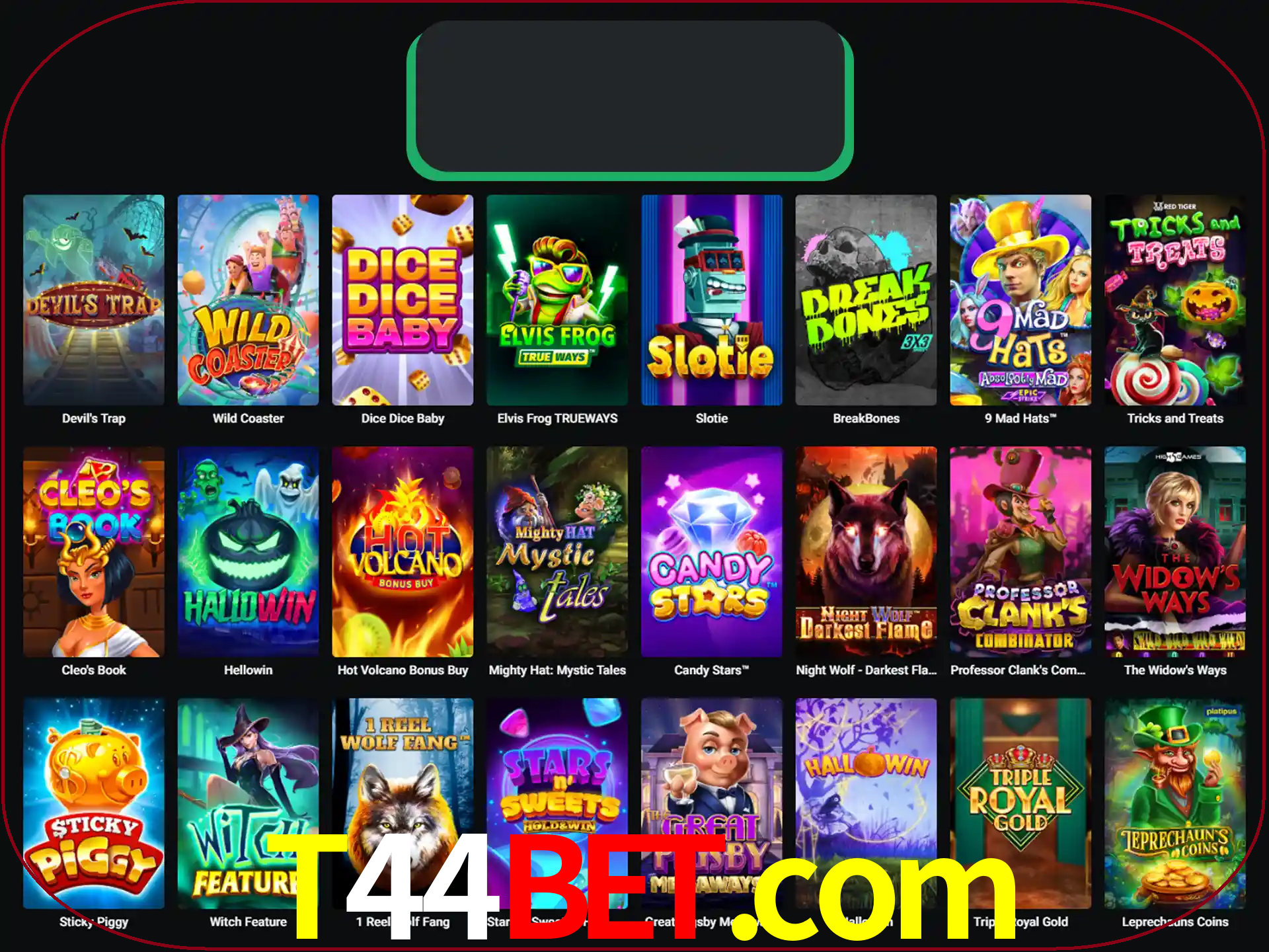 Procure por seus amados jogos de slot.