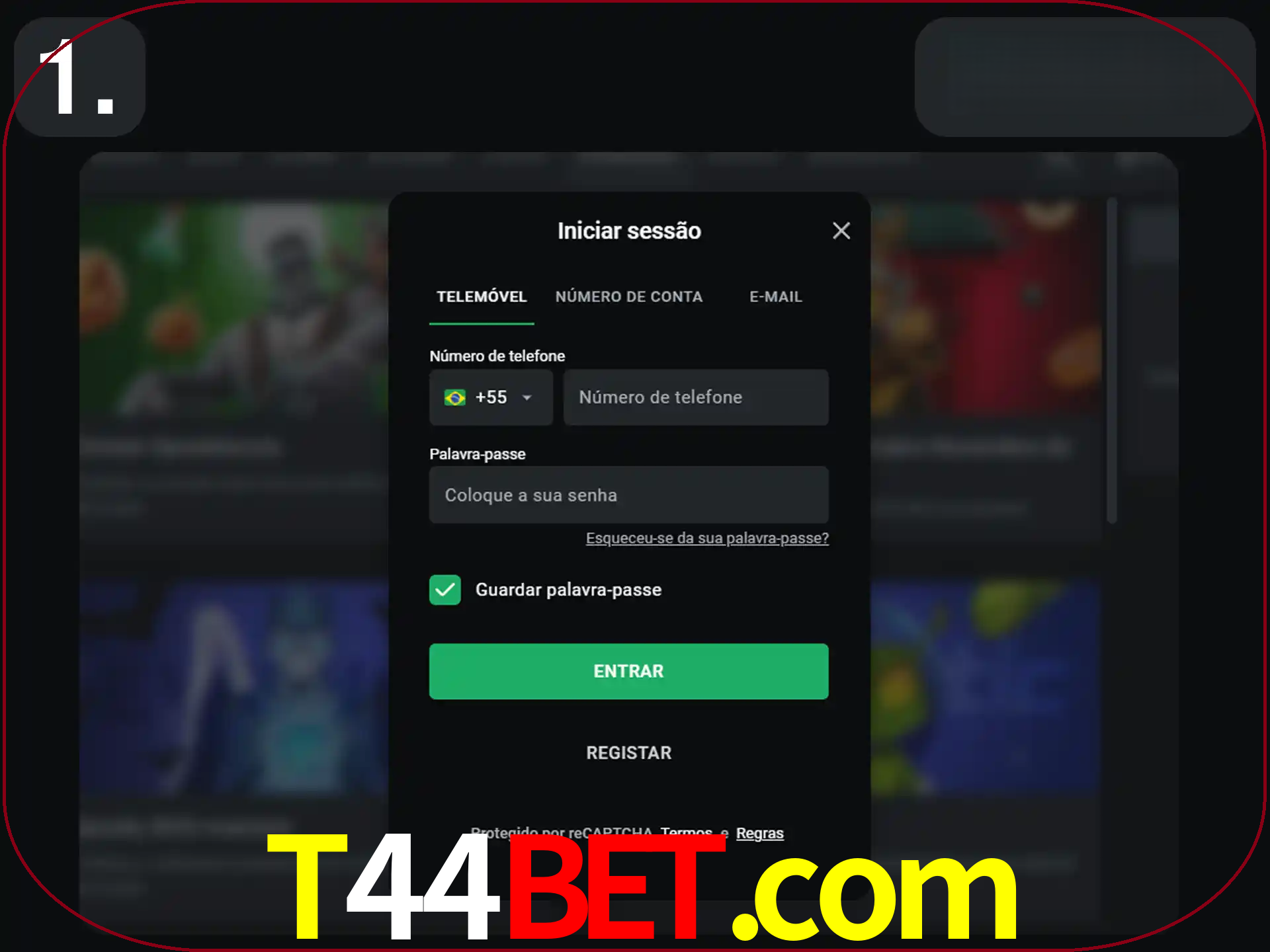 Acesse o site.