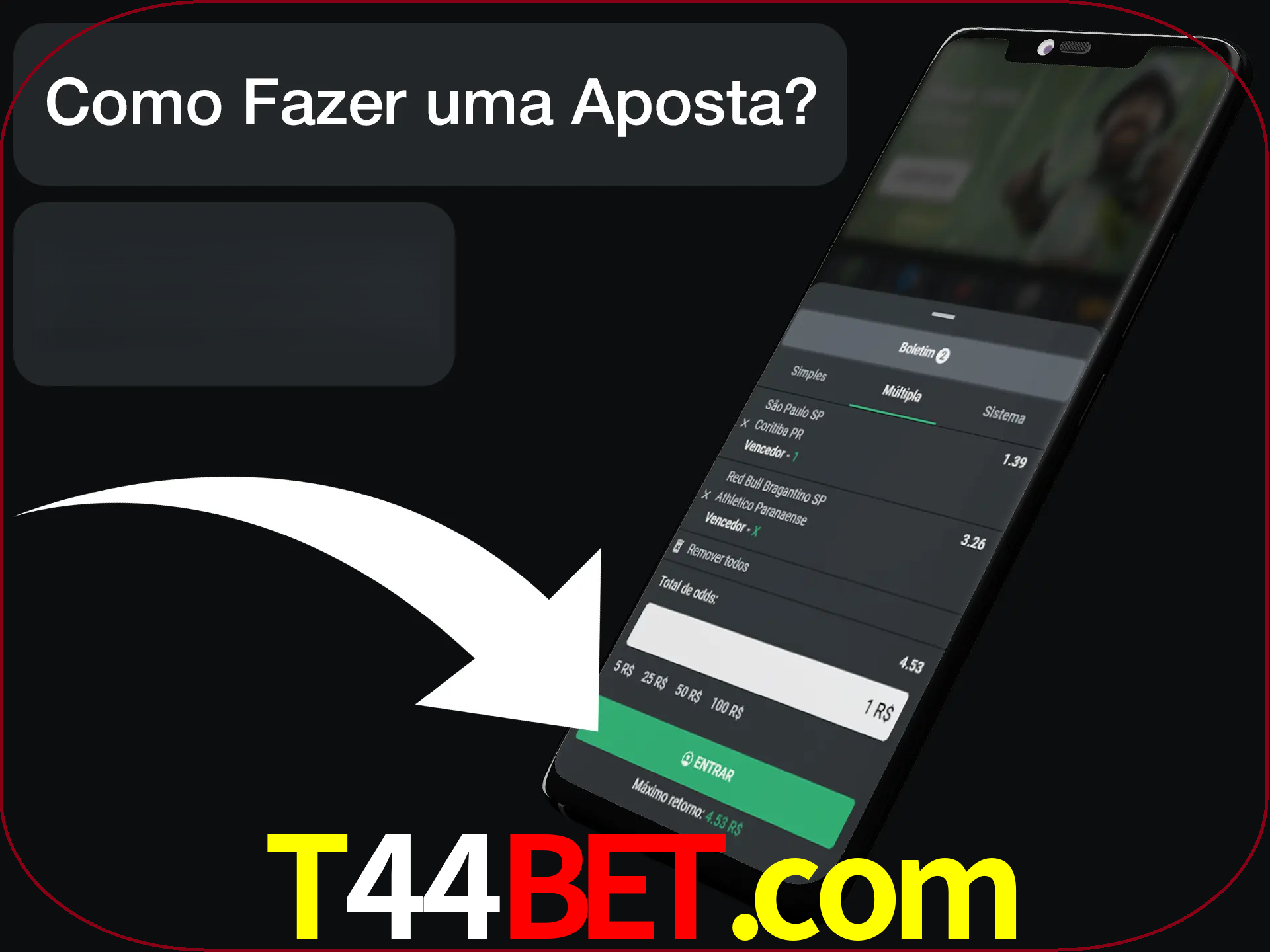 Preencha sua aposta e aguarde o resultado.